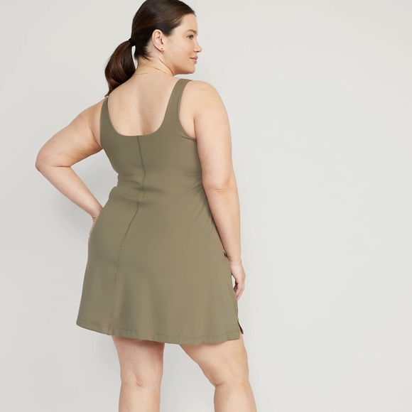 NWT OLD NAVY PowerSoft Sleeveless Shelf-Bra Support Dress
FIR TREE SIZE LARGE - Picture 8 of 9